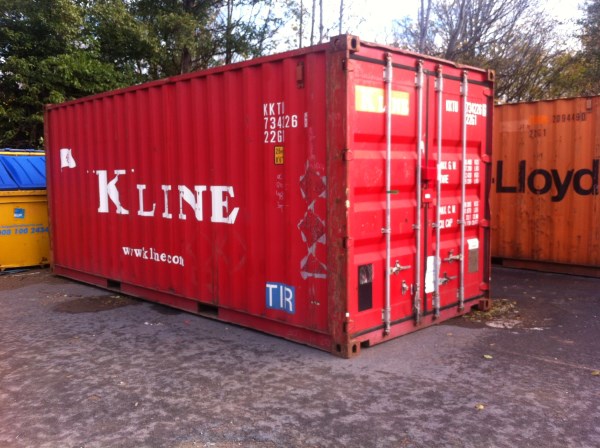 20ft x 8ft Cargo-Worthy CSC Plated Shipping Containers For Sale